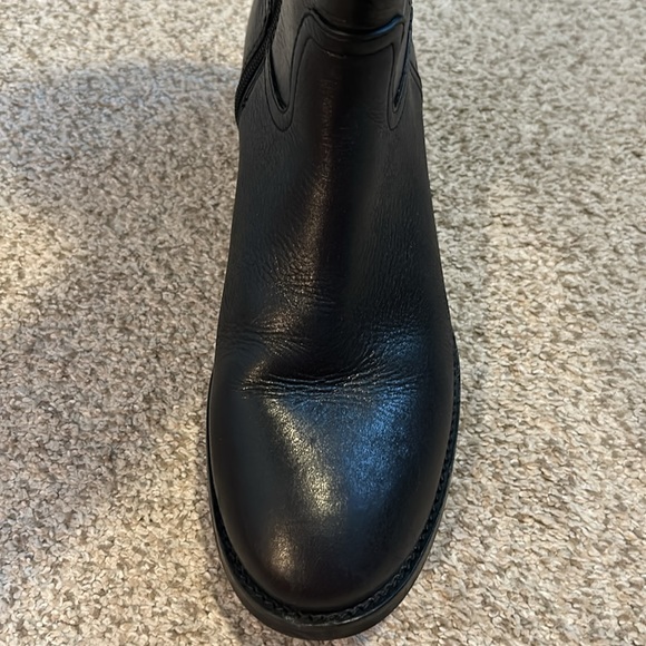 Tory Burch Kiernan 35MM Leather Riding Boot, Size 8 - Picture 4 of 12